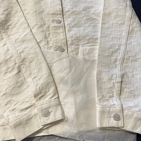 Women’s NWT Coach Reserve signature relaxed xl lightweight Jean Jacket - Picture 13 of 16